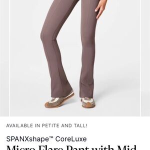 SPANX CoreLuxe Micro Flare Pant - smoke